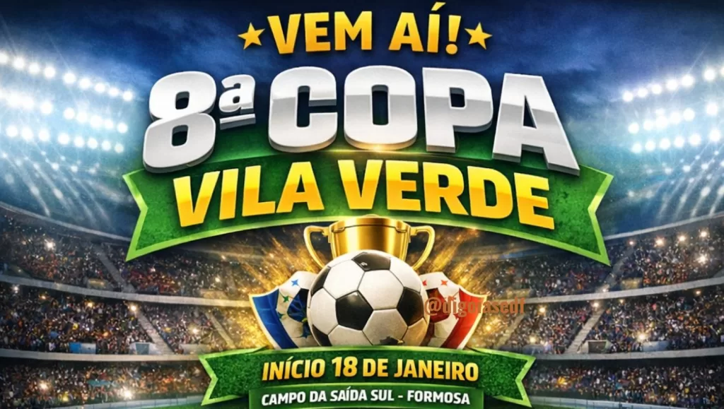8ª Copa Vila Verde começa neste fim de semana em Formosa